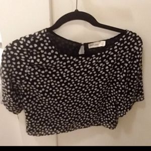 Abercrombie short sleeve blouse